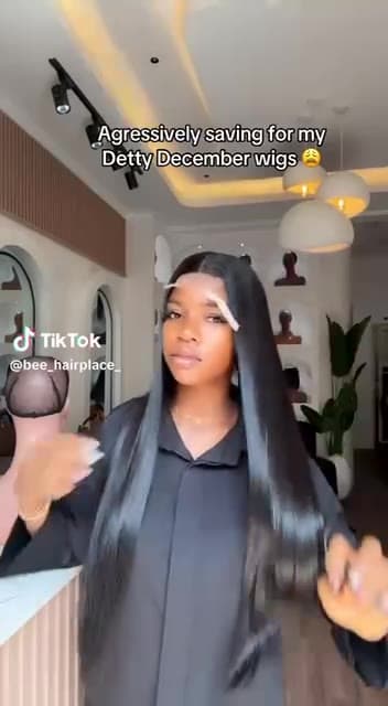 26" SDD Vietnamese Bonestraight, 200g Bundles Wigged with 2x6 Closure